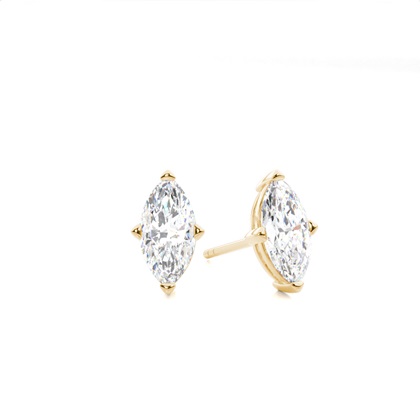 Prong Setting Diamond Stud Earrings