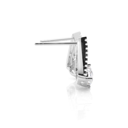 Prong Setting Moissanite Stud Earrings