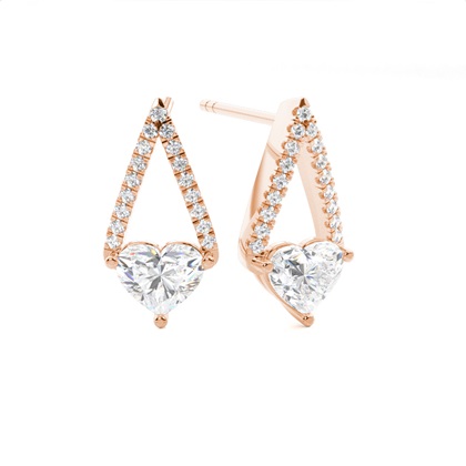 Prong Setting Diamond Stud Earrings