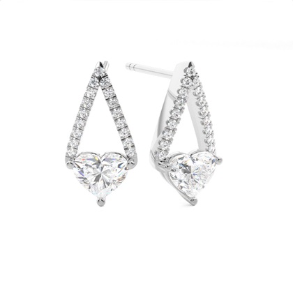 Prong Setting Diamond Stud Earrings