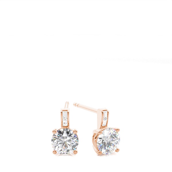Prong Setting Diamond Stud Earrings
