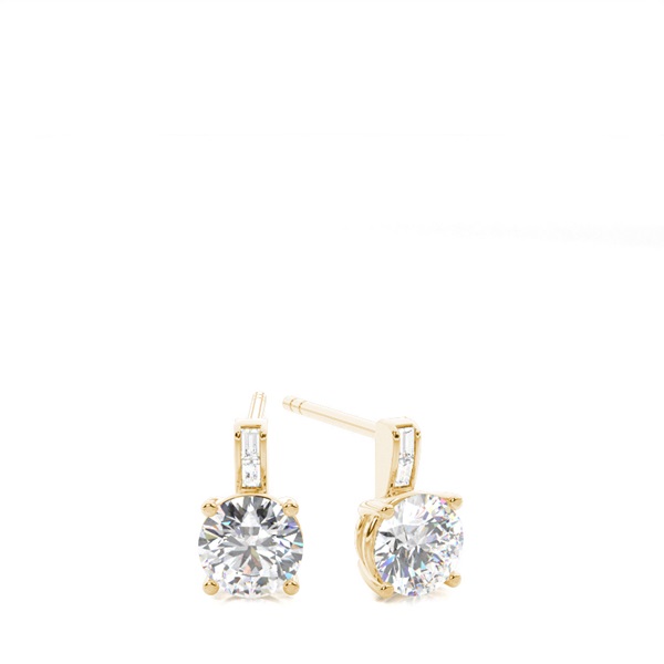 Prong Setting Diamond Stud Earrings