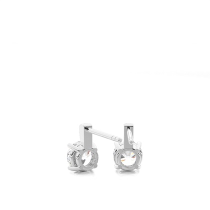 Prong Setting Diamond Stud Earrings