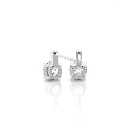 Prong Setting Moissanite Stud Earrings