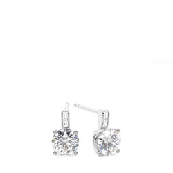 Prong Setting Diamond Stud Earrings