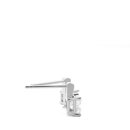 Prong-Einstellung Diamant-Ohrstecker