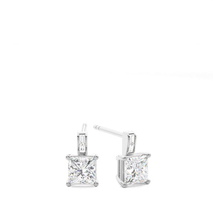 Prong Setting Diamond Stud Earrings