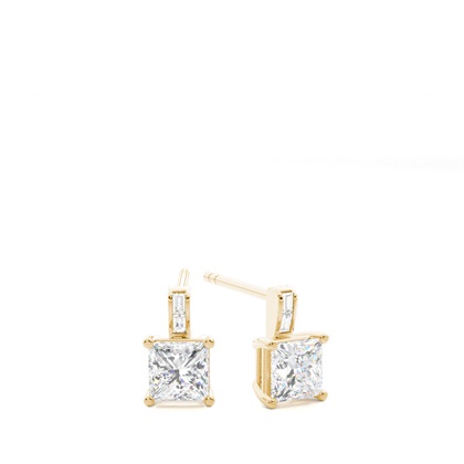 Prong Setting Diamond Stud Earrings