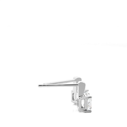 Prong-Einstellung Diamant-Ohrstecker