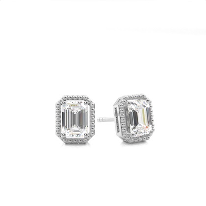 Prong Setting Diamond Stud Earrings
