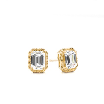 Prong Setting Diamond Stud Earrings