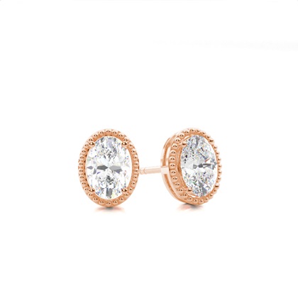 Prong Setting Diamond Stud Earrings