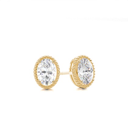 Prong Setting Diamond Stud Earrings