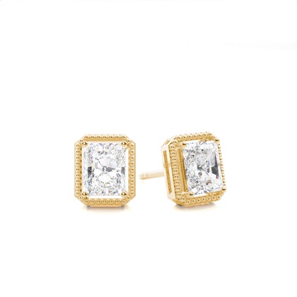 Radiant Diamond Earrings