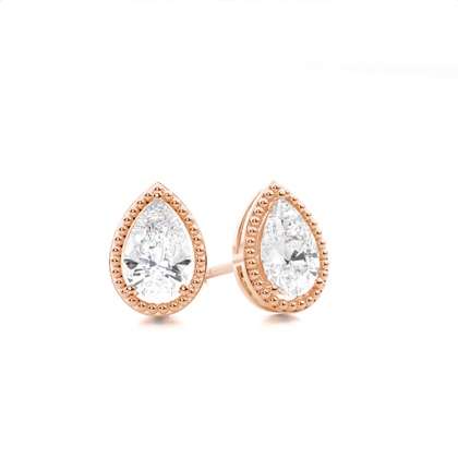 Prong Setting Diamond Stud Earrings