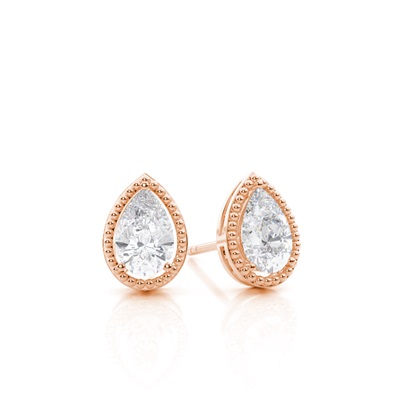 Prong Setting Moissanite Stud Earrings