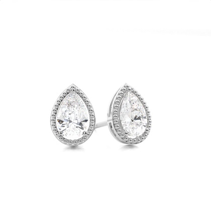 Prong Setting Diamond Stud Earrings
