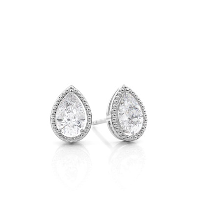 Prong Setting Moissanite Stud Earrings