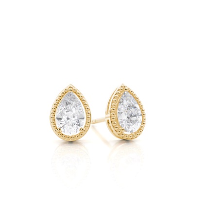 Prong Setting Moissanite Stud Earrings