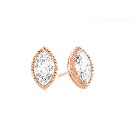 Prong Setting Diamond Stud Earrings