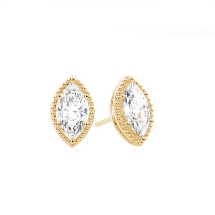 Prong Setting Diamond Stud Earrings