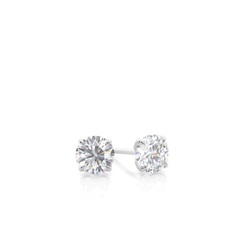 Prong Setting Moissanite Stud Earrings