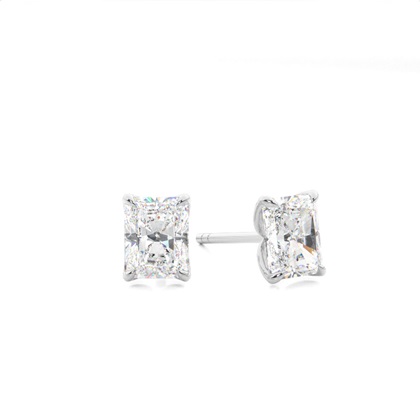 Radiant Diamond Earrings