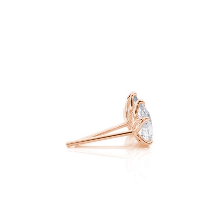 Pear Moissanite Diamond Earrings Diamond