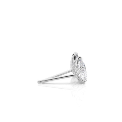 Pear Moissanite Earrings Diamond