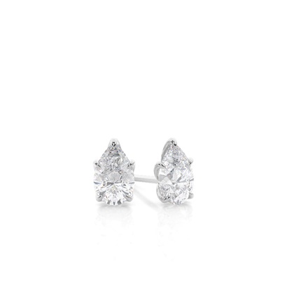 Prong Setting Moissanite Stud Earrings