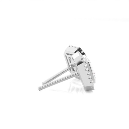 Lünetteeinstellung Diamant-Ohrstecker