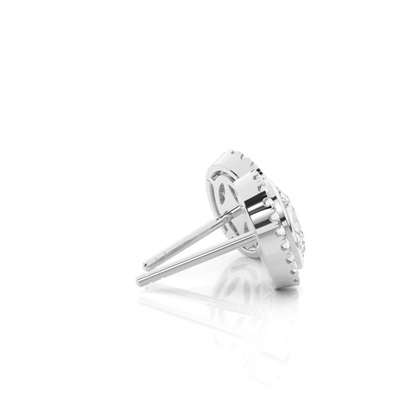 Oval Moissanite Earrings