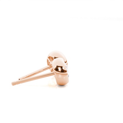 Rotgold Damenohrringe Ohrringe