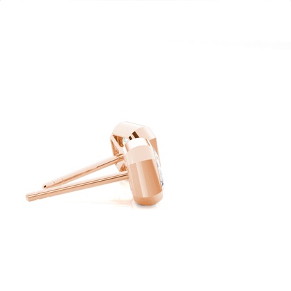 Lünetteeinstellung Diamant-Ohrstecker