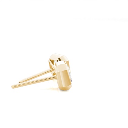 Lünetteeinstellung Diamant-Ohrstecker