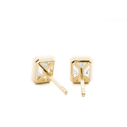 Lünetteeinstellung Diamant-Ohrstecker