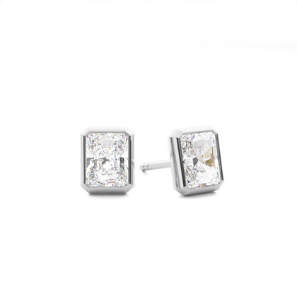Radiant Diamond Earrings