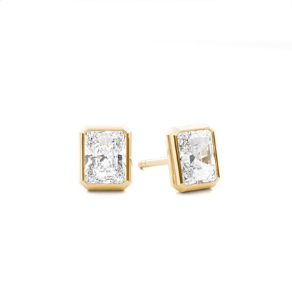 Radiant Diamond Earrings
