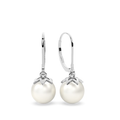 White Gold Stud Gemstones