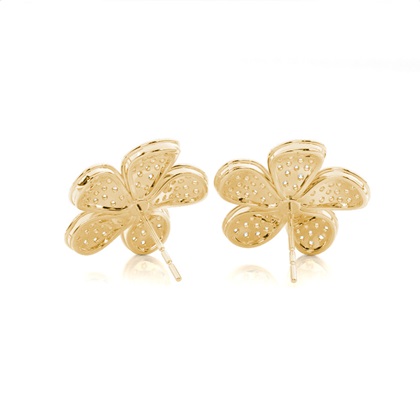 Pendientes de diamante de diamante de diamante redondo