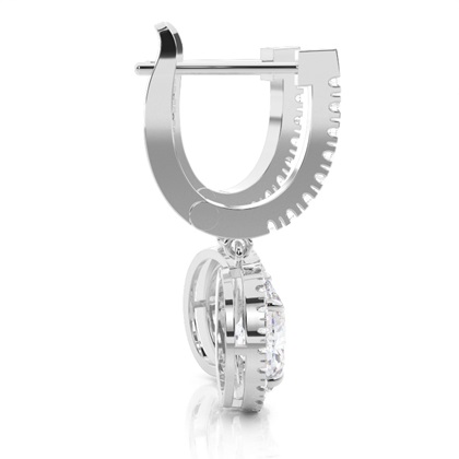 Oval Moissanite Earrings