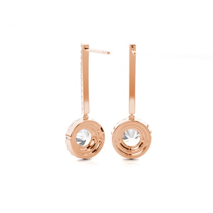 Pinnsetting Diamond Drop øredobber