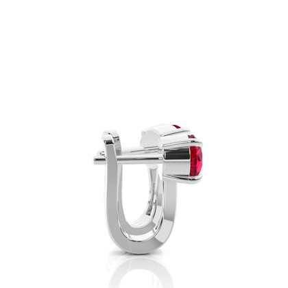 Rubin Creolen in Krappenfassung