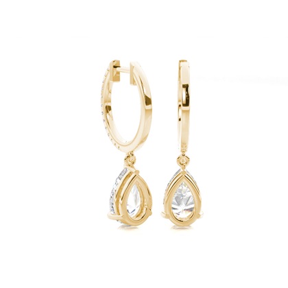 Pear Cut Earrings