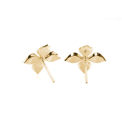 Gelbgold Diamant Ohrringe