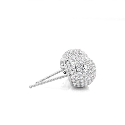 Diamant-Cluster-Ohrstecker In Pavé-Fassung