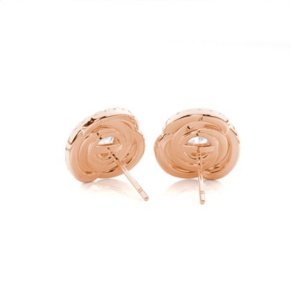 Rose Gold Earrings