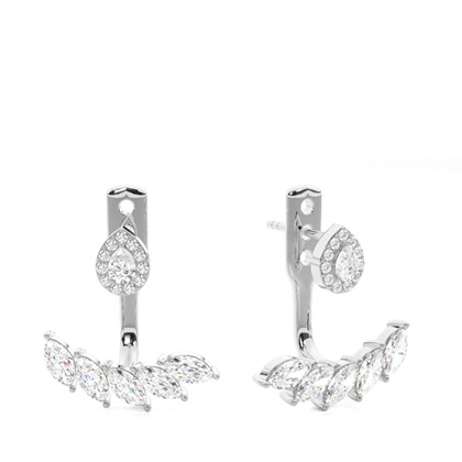 Prong Set Diamond Ear Jackets
