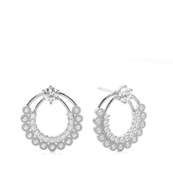 Prong Set Diamond Ear Jackets