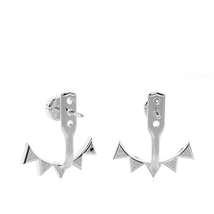 Pave Set Diamond Ear Jackets